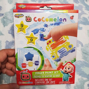 Cocomelon Kids Finger Paint Set Toy 9 PC